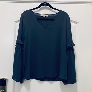 Grey loft blouse